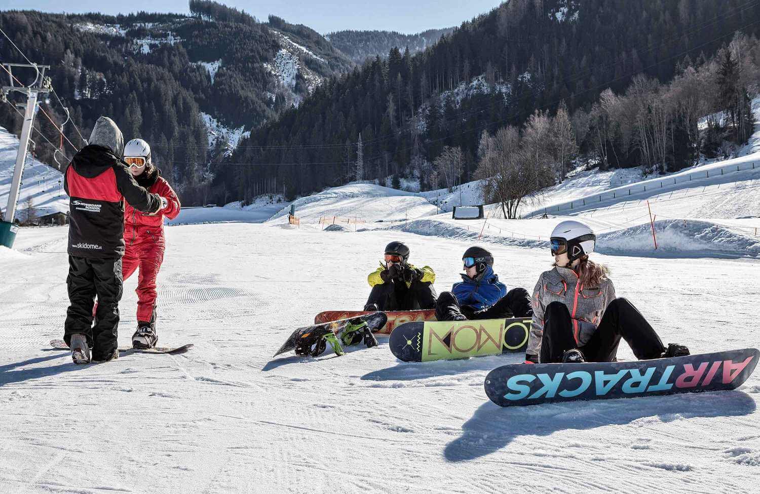 Skischule Skigebiet Saalbach Hinterglemm