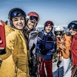 Jugendliche, Freundschaft, Skischule Viehhofen
