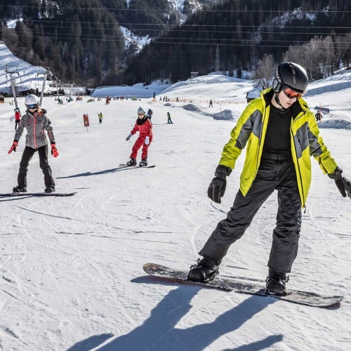 Snowboardkurse für Kids und Teens Viehhofen