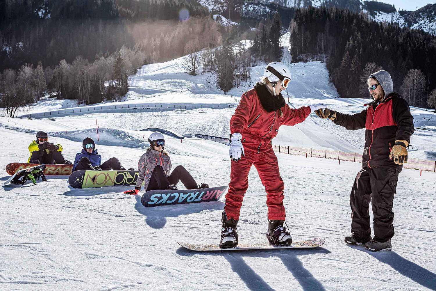 Snowboardkurse - Skischule Viehhofen